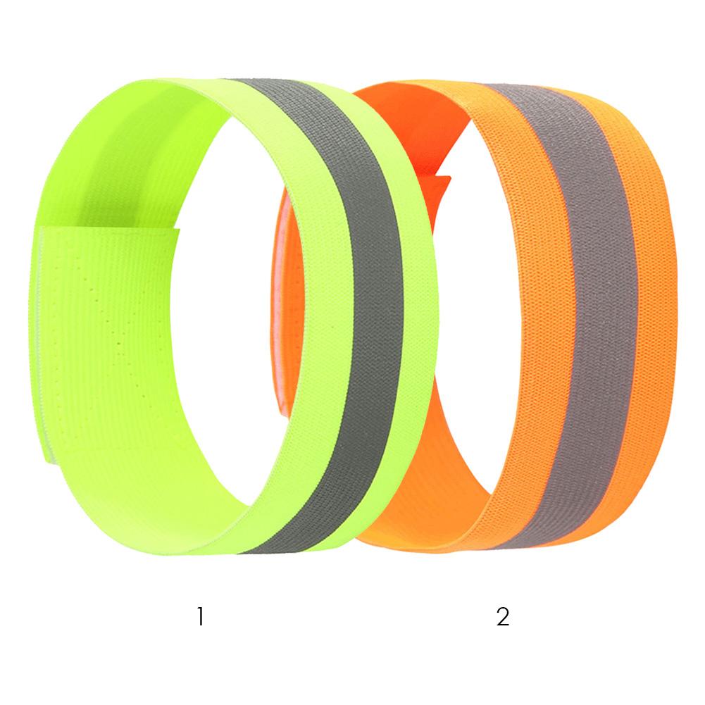 Reflective Armband Belt for Night Safe Running Night Armband Reflective Safety Belt Outdoor Sports Arm Strap Luminous Arm Band