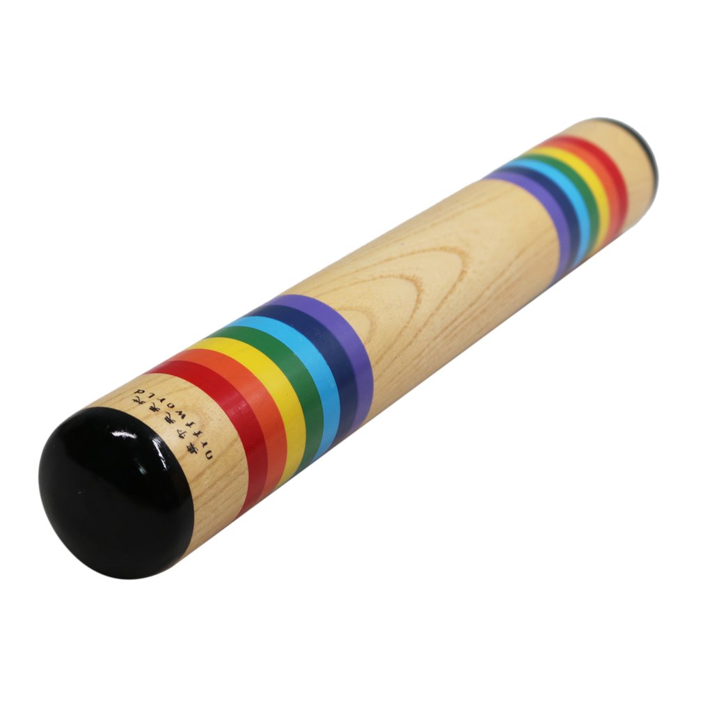 SH18C Kinderen Baby Kids Massief Houten Kleurrijke Zand Geluid Maker Hand Schudden Speelgoed Muziekinstrument voor