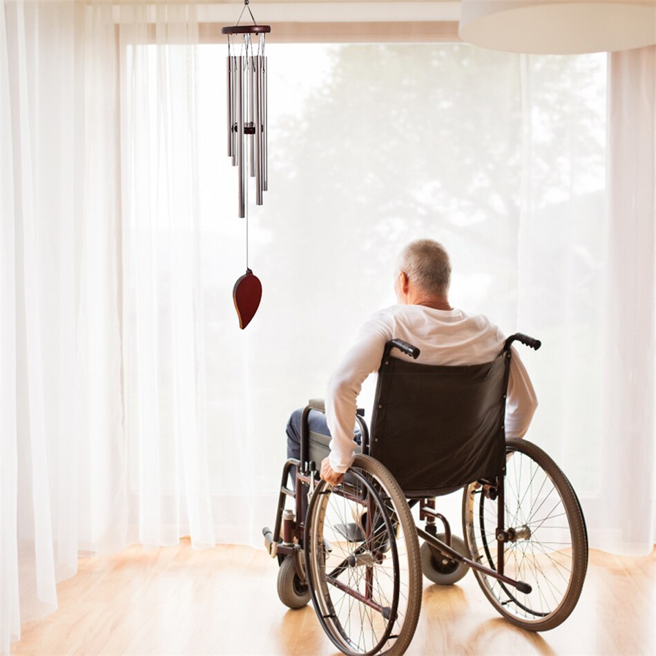 VOGVIGO duży wiatr kuranty ganek ogrodowy zaprojektowany na zewnątrz balkon stałe ozdoby z drewna akcesoria diy prezent