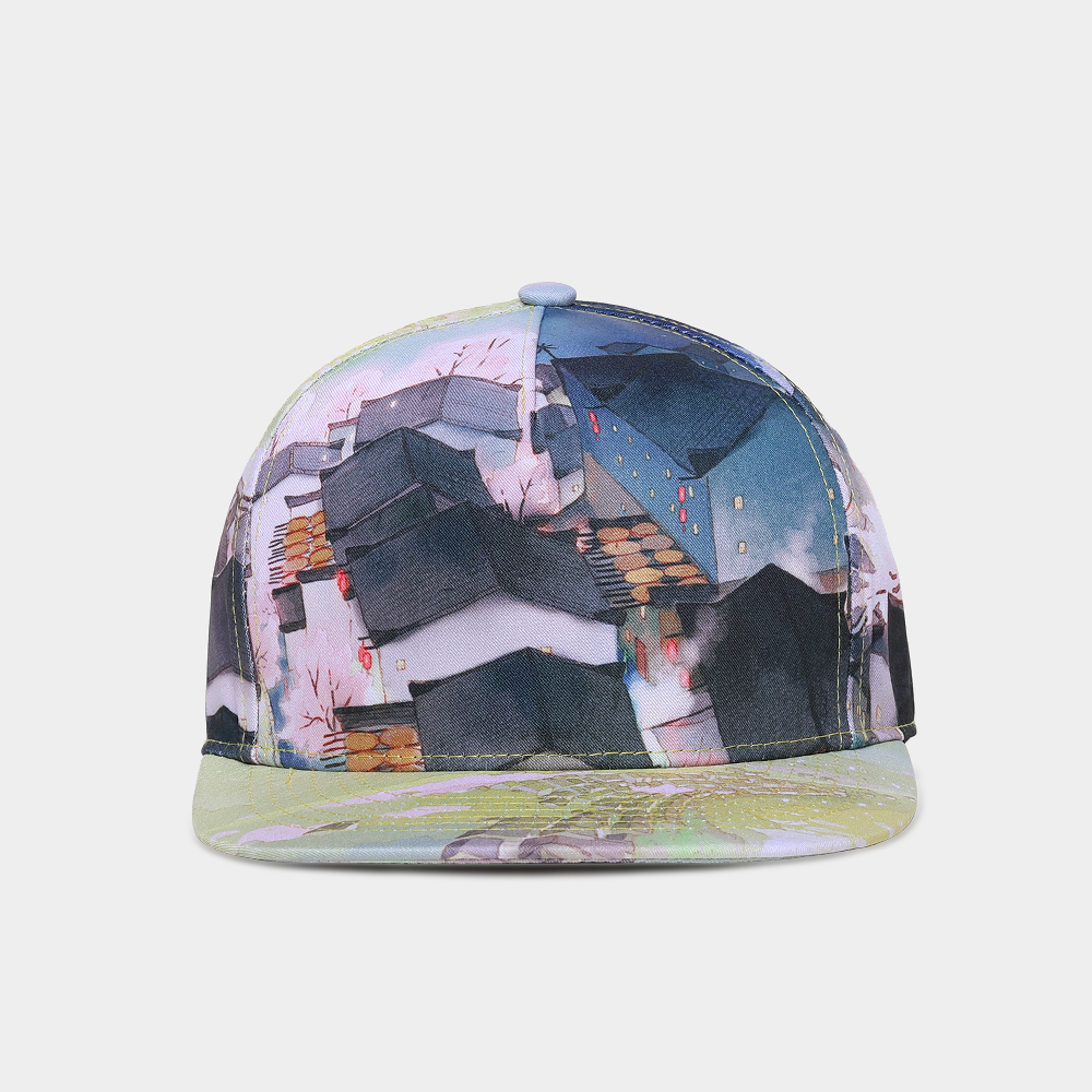 Nuzada unisex män kvinnor hip hop keps exklusiv original märke  hd 3d tryck landskap par kepsar vår sommar