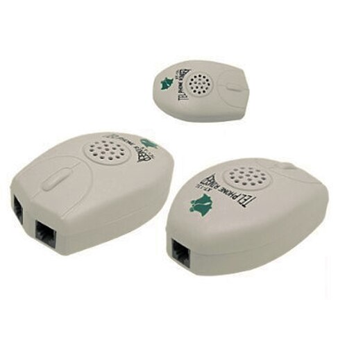 Conjunto venda cinza alto telefone anel amplificador rj11 rj11 ringer