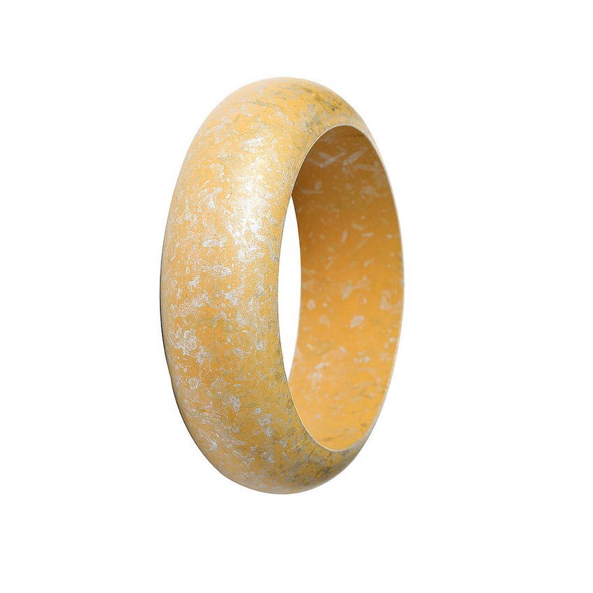 Vintage gesprenkelte, breite armreifen aus naturholz für damen, farbige holzmanschetten, weihnachtsarmbänder, armreifenschmuck