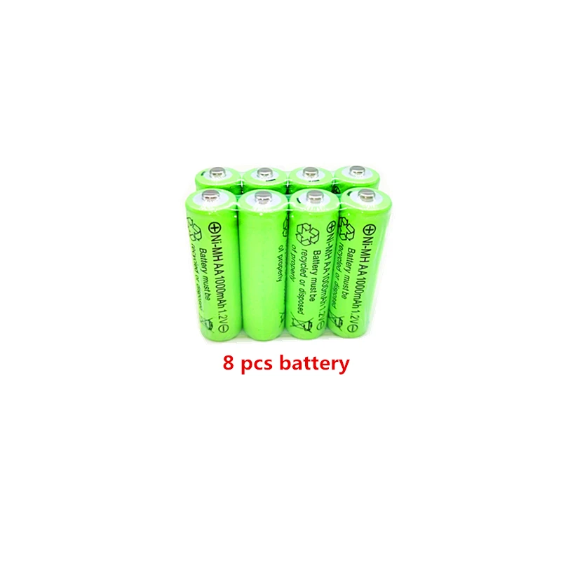 1.2V 1000mAh AA NI-MH rechargeable battery: Pink