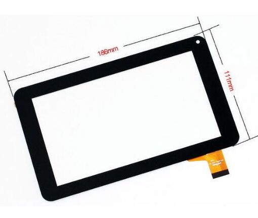 Lcd-skærm 7 " woxter  qx 78 qx78 tablet touch screen digitizer lcd-skærm panel udskiftning af objektivramme: Berøringsskærm