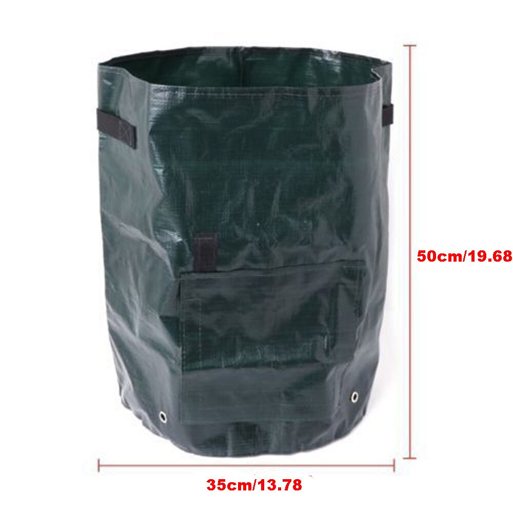 34*50cm pomme de terre cultiver planteur PE conteneur sac poche racine plante en croissance Pot fenêtre latérale légume plante croissance pomme de terre sac A30513