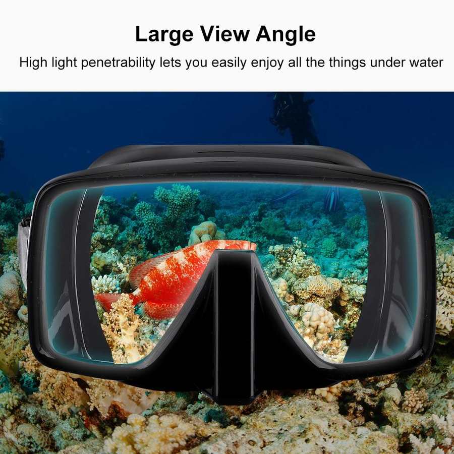 Silicone Scuba Diving Mask Anti-Fog Goggles Glasses Adults Diving Mask Diving Swimming Equipment