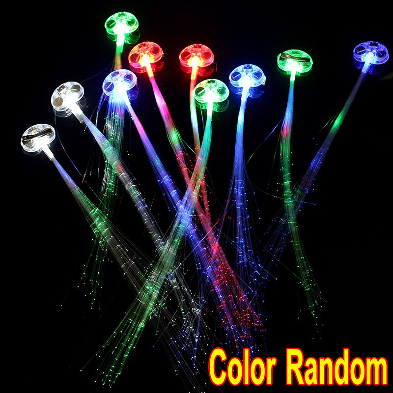 Frauen LED Haar Clips Schmetterling Leuchten Haar Geflecht Festival Haarnadeln Leuchtende Haarspangen Party Cosplay Blitz Haar Perücke Zubehör: XS / Gelb