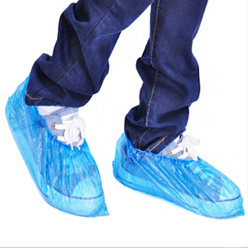 100/500Pcs Disposable Shoe Covers For Home/ Hotel/ Hospital/ Rainy Season Overshoes Waterproof Prevent Wet Boot Covers