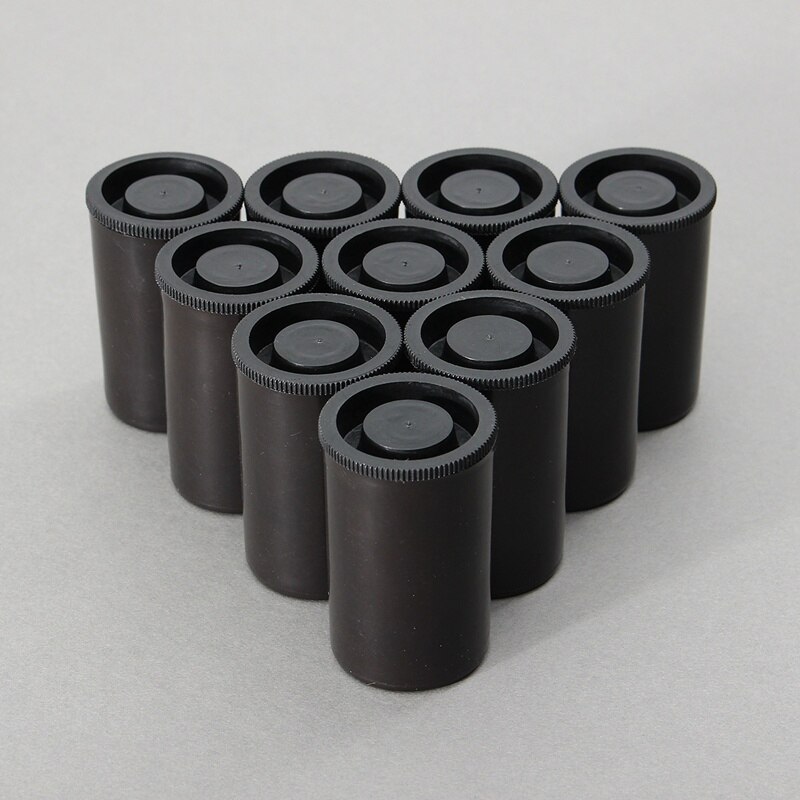 10 stk praktisk tom flaske 35mm filmbokser beholderbeholdere akvarellmaling pigmentboks plastpalett diy håndverk