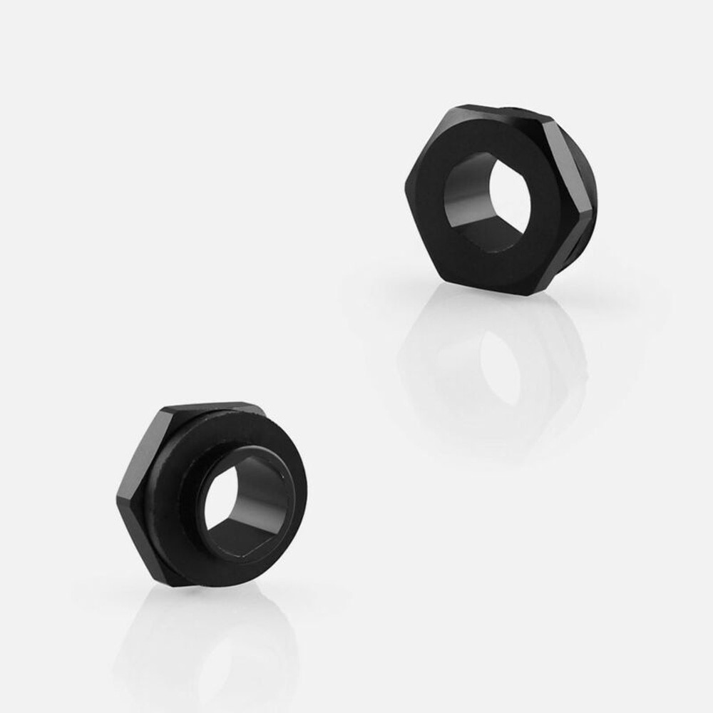 For Honda Civic Hatchback 92-95 EG6 CRV Windshield Strut Aluminum Alloy Black 2pcs