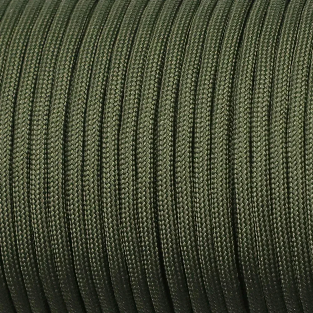 7 Cores 550 Paracord Cord 5 15 30 M Dia.4mm For Outdoor Camping Survival Lanyard Parachute Rope Hiking Tent Accessories: Red / 20m