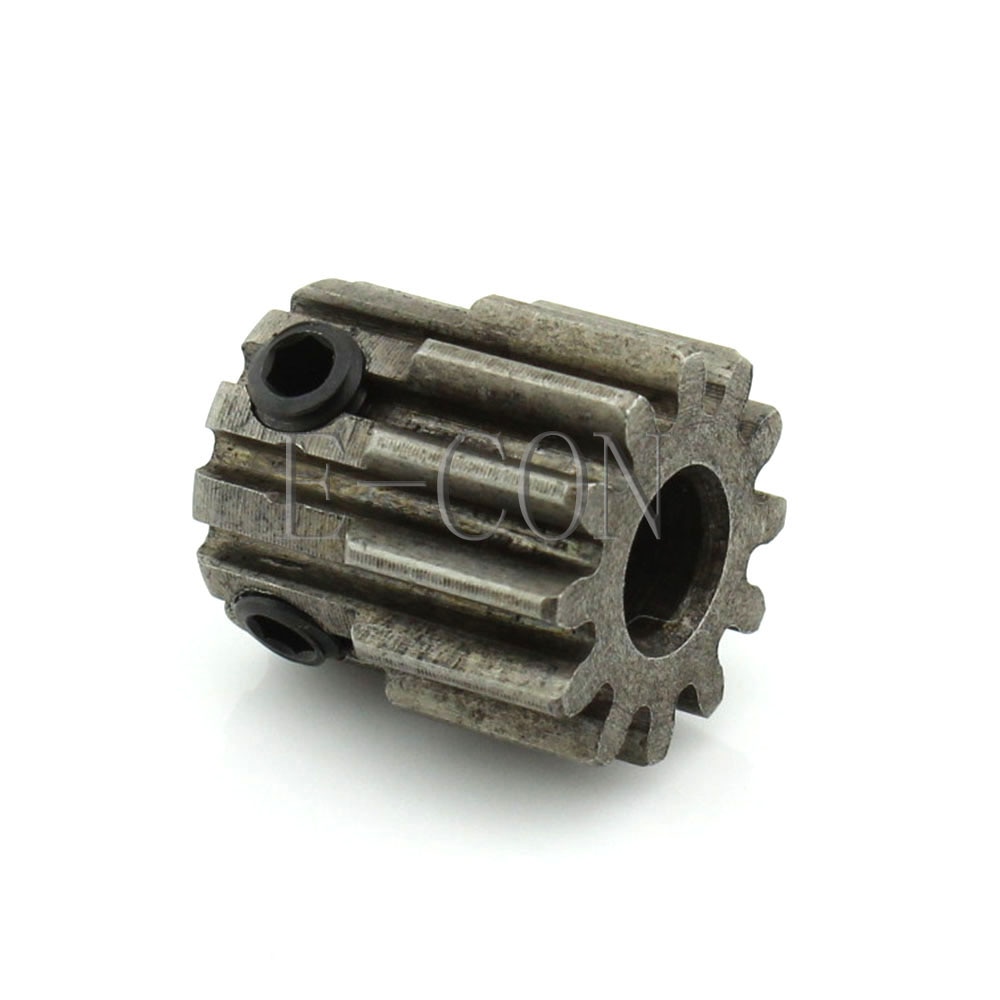 1 st. 1.5 m 12t 12mm breedte 5mm/6mm/6.35mm/7mm/8mm boring 12 tanden module 1.5 motor metalen tandwiel bovenste schroef