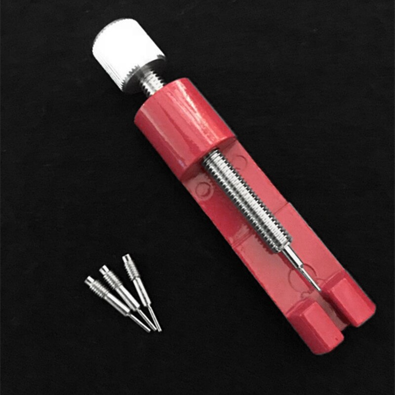 Repair Tools Adjusting Watch Band Tool Watch Band Bracelet Strap Link Pin Remover Wristwatch Red