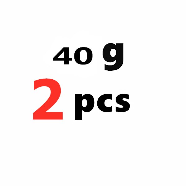 Plomo en forma de gota de agua, accesorios de pesca, 10g/15g/20g/30g/40g/ 50g, gotitas de agua, pesas de plomo, 5 unids/lote: 40g
