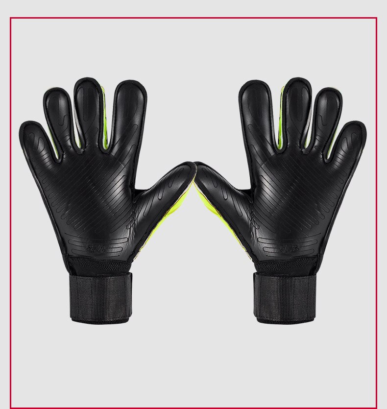 Guantes de látex para portero, , protección para los dedos, fútbol, portero, talla adulta, 8, 9 y 10