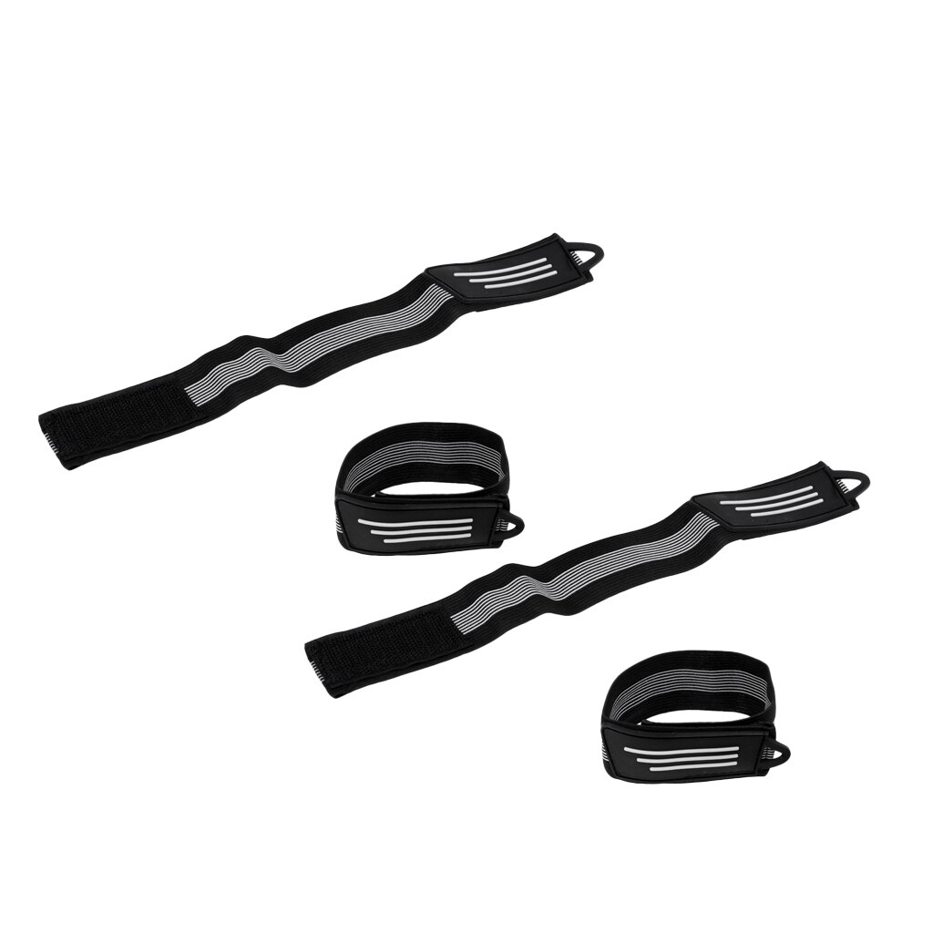 Pantalones elásticos para ciclismo de montaña, 2 pares, accesorios para pantalones