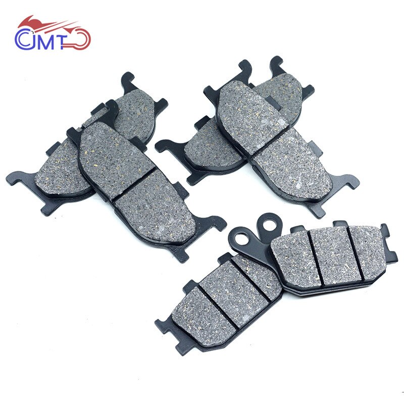 Pastillas de freno delanteras y traseras para Yamaha FZ6 Fazer 2004 FZ6S 2005-2006 XJ6S FZ6N 2006: Front Rear Brake Pad