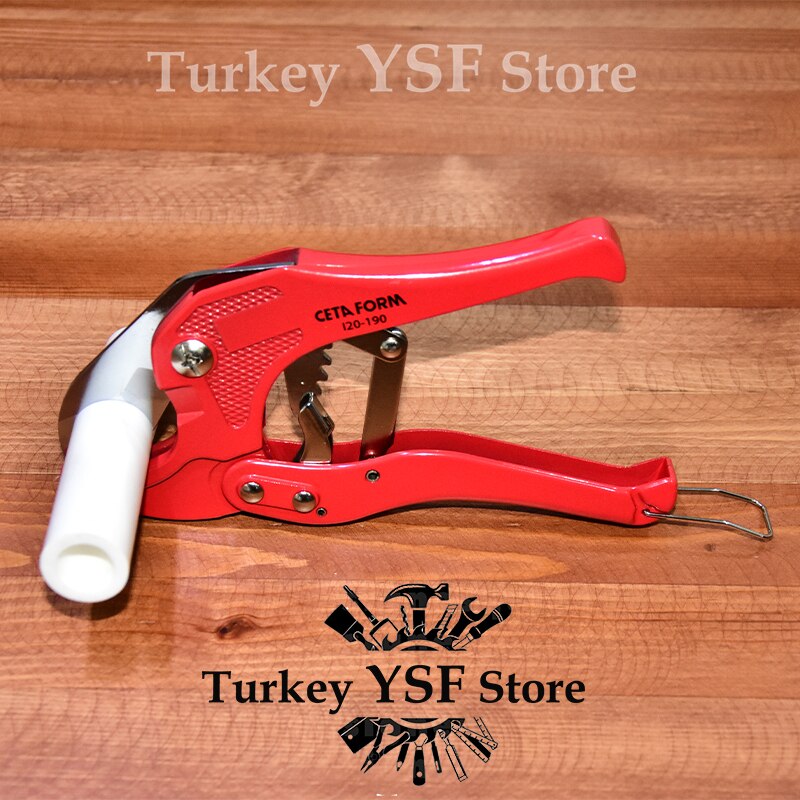 42mm PVC Pipe Cutter Cutting Hand Tools PPRC Pipe Cutter Ratchet Scissors Tube Cutter PVC PU PP PE Hose