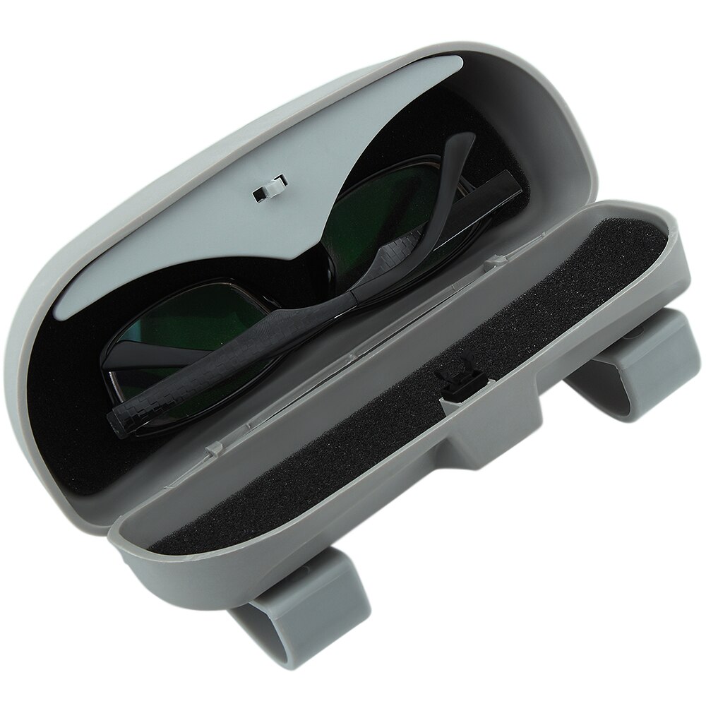 Estuche Universal para guardar gafas de coche, caja organizadora con bolsillos de almacenamiento, estilismo para coche,