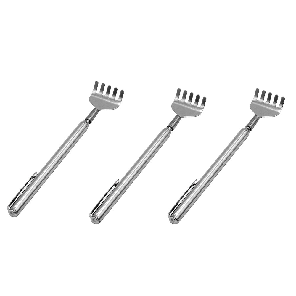 Back Scratcher Telescopic Scratching Backscratcher Massager Kit Back Scraper Extendable Telescoping Itch Health Products Hackle: 3pcs