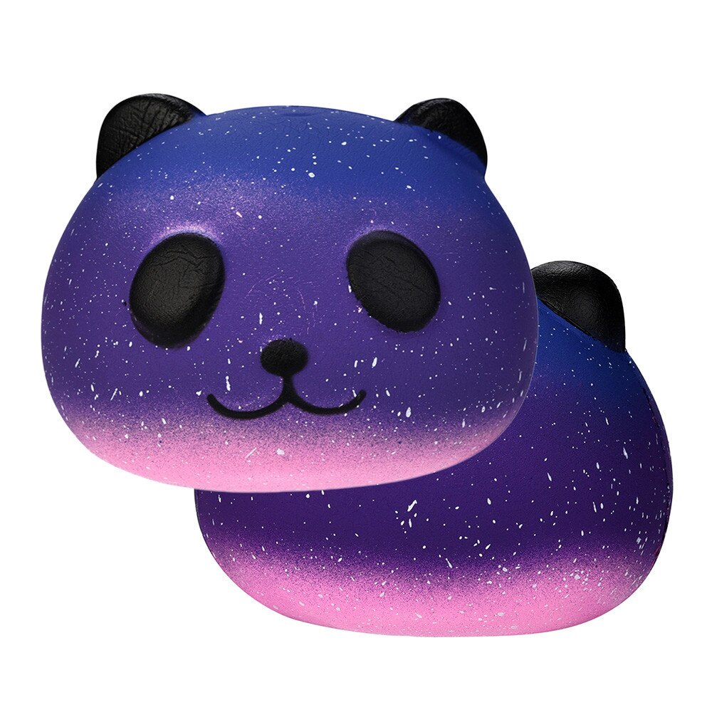 Galaxy Leuke 10Cm Panda Baby Figdet Speelgoed Autisme Speciale Behoeften Stress Verlichten Decompressiontoy Interessante Cadeau Voor Kinderen