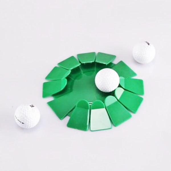 Agujero de entrenamiento de Golf de copa de Putting parcele de dirección completa para interiores y exteriores (verde oscuro)