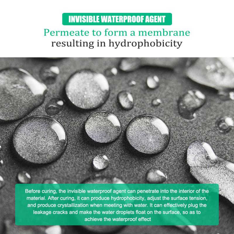 Waterproofing Agent, Bathroom Permeable Nano Transparent Spray Glue Ceramic Tile, External Wall Roof Leakage Waterproof Coating