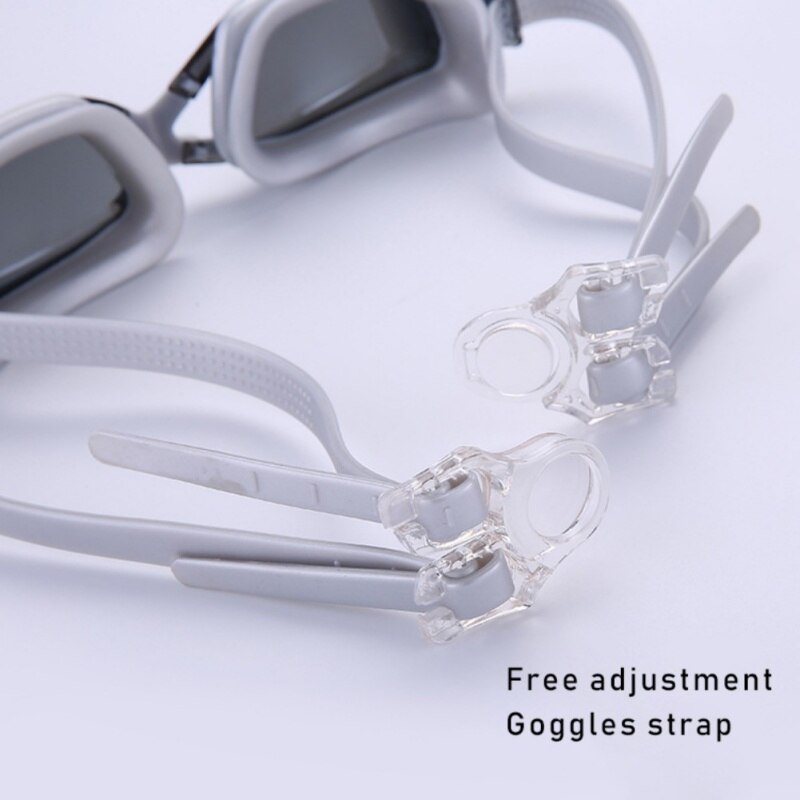 Recept-1.5 ~-8 Waterdichte Professionele Bijziendheid Zwemmen Swim Eyewear Siliconen Bril Duiken Zwembril Volwassenen Kids