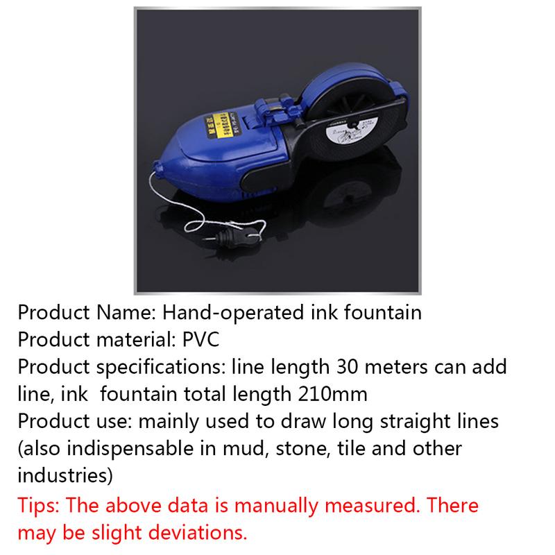 Construction Tools Hand-Operated Ink Fountain Home Improvement Tools Woodworking Tools Ink Scribes Measuring Tools