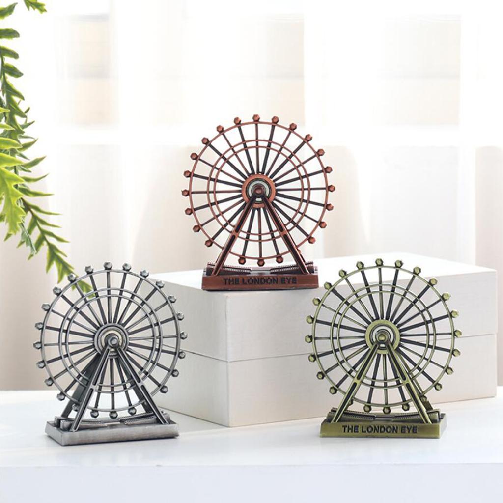 Classic Wheel Construction Set Rotating Ornament Sky Wheel Home Decor