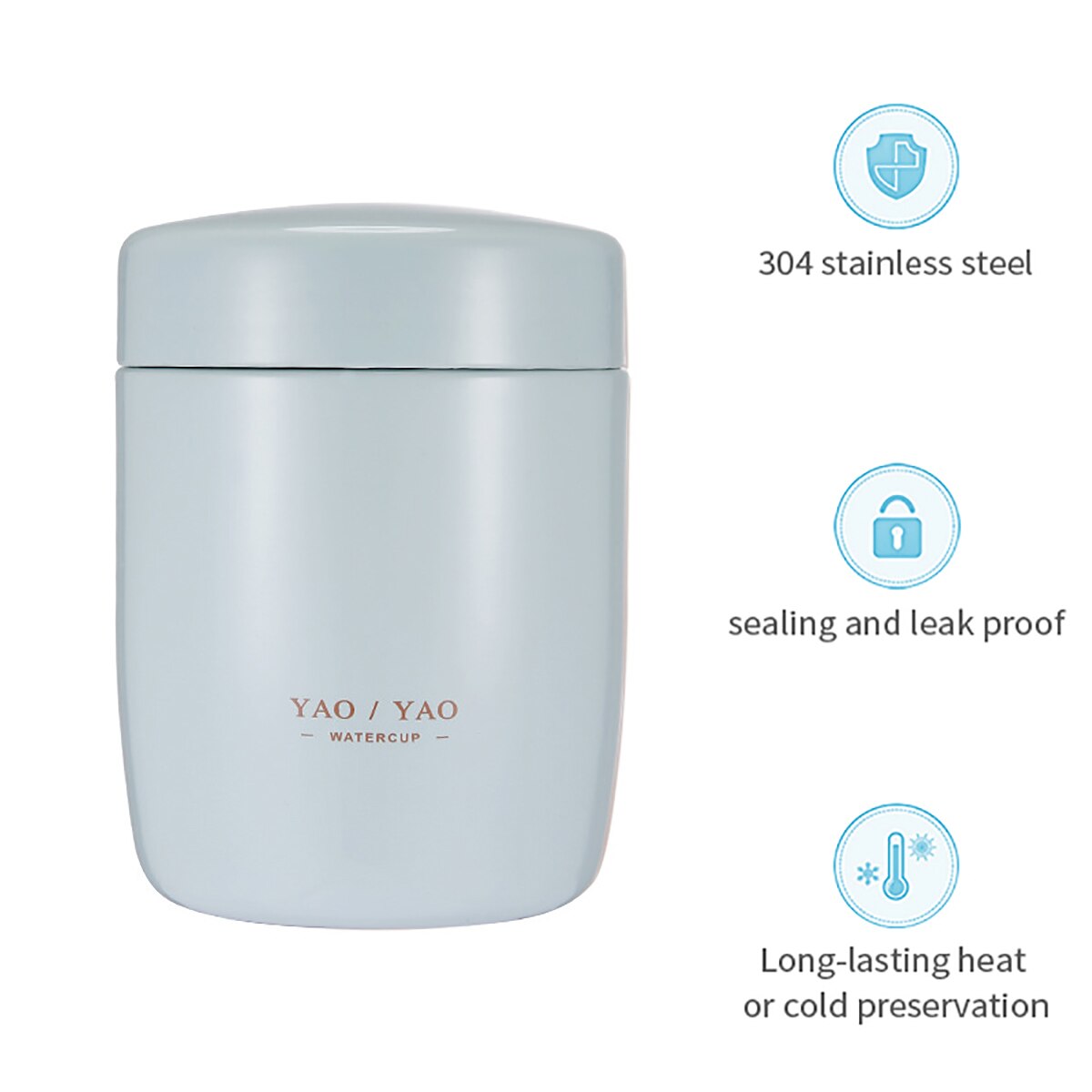 Draagbare Voedsel Thermos Voor Kids Rvs Lunchbox Van 4 Kleur 260Ml Mini Soep Containers Thermosflessen Thermocup