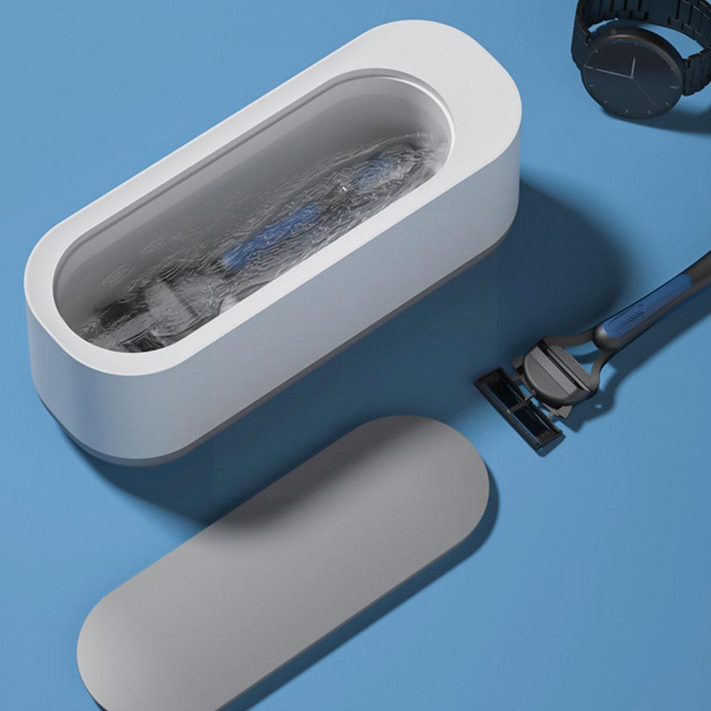Ultrasonic Cleaning Machine Mini Household Ultrasonic Glasses Cleaner Jewelry Vibrating Portable Denture Cleaning Sonic Cle K3F5