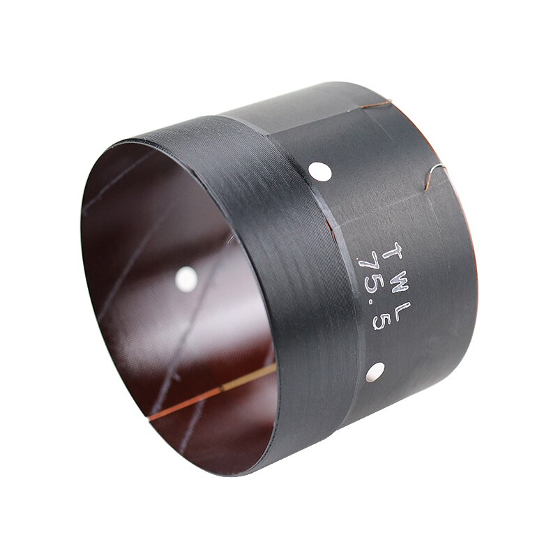 SHEVCHENKO 75.5 MILLIMETRI Woofer Bobina Bobina di Filo di Rame In Fibra di Vetro di Riparazione 75 Core Bass Speaker Accessori 500W-680W 2pcs