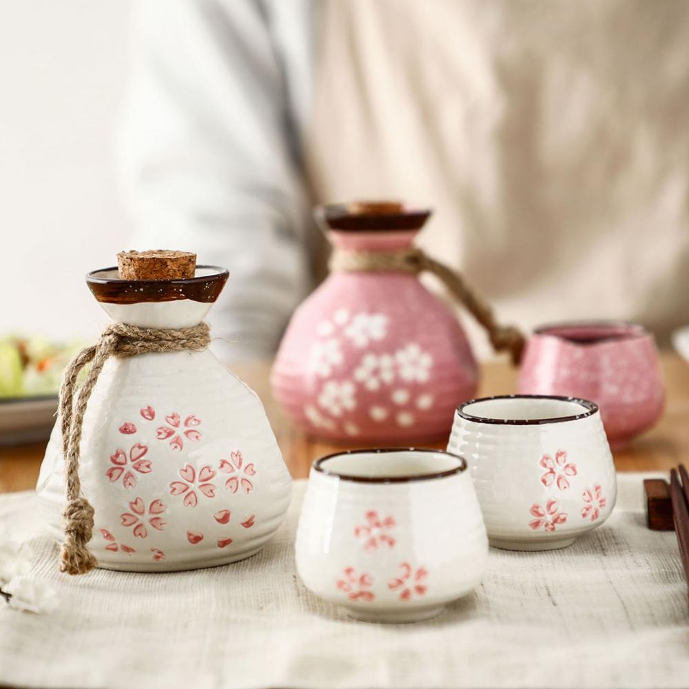 Taza de cerámica de vidrio para Bar, restaurante, estilo japonés, vaso de cristal para vino, Whisky, Vodka, taza de café