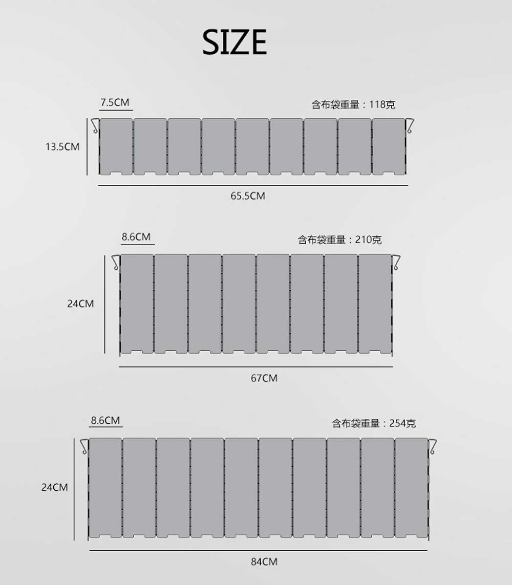 Parabrisas plegable de 8/9/10 placas para acampar al aire libre, estufa de Gas para barbacoa, pantalla de protección contra el viento para Picnic,