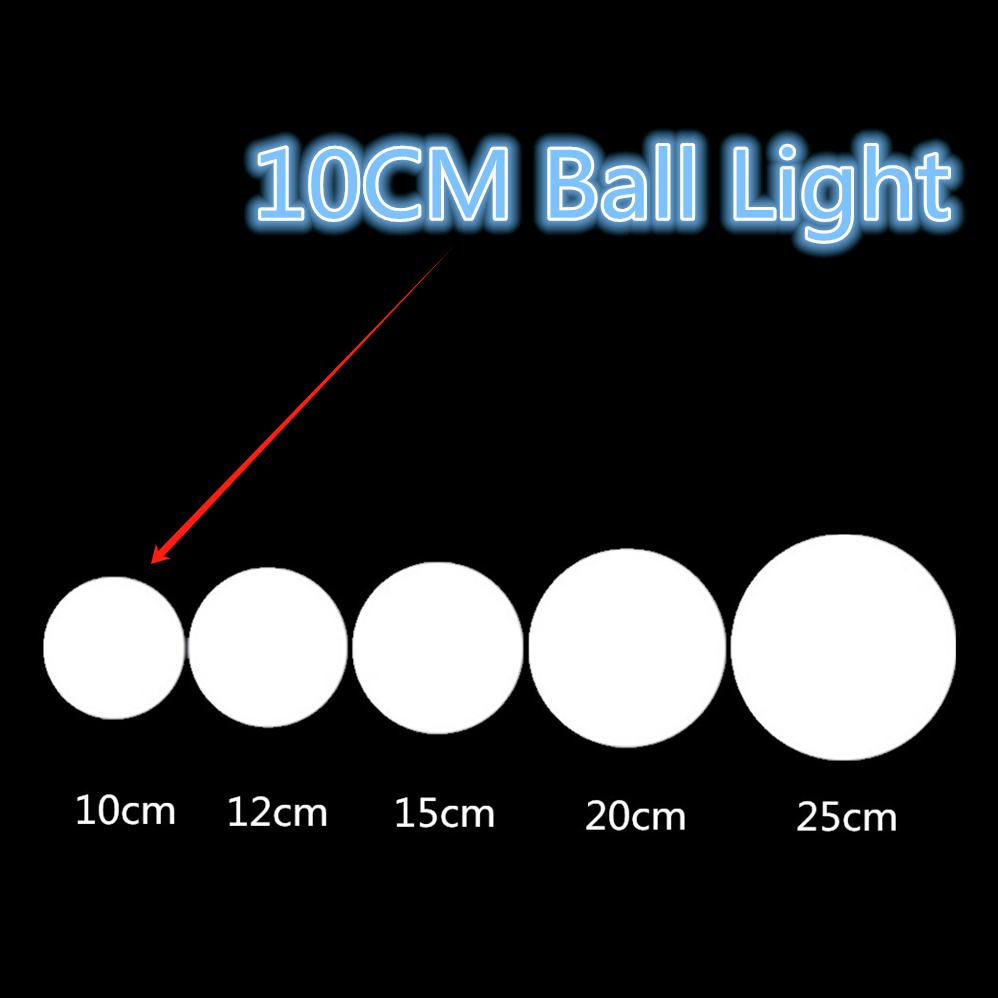 Boule lumineuse LED Rechargeable pour enfants et adultes, veilleuse Globe d'extérieur avec télécommande, idéale pour la décoration de jardin de cour: Beige