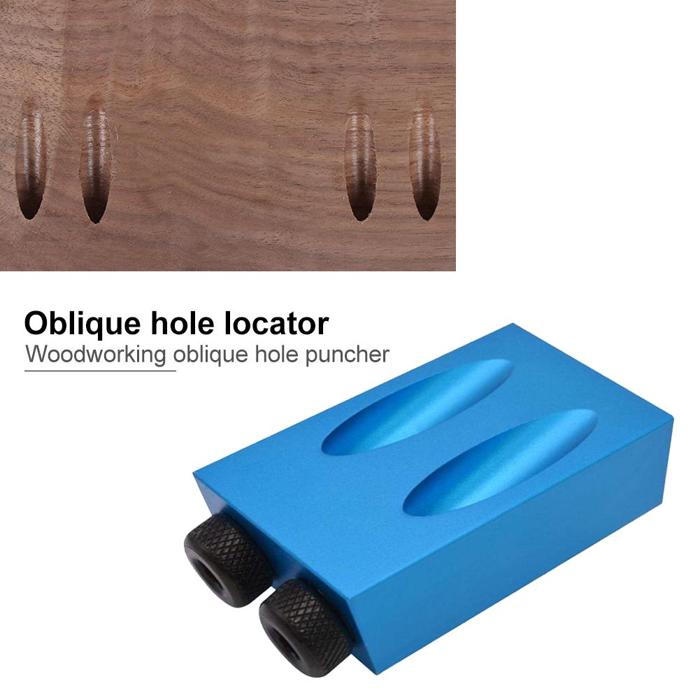 15pcs DIY Pocket Hole Jig Kit Woodworking Screw Ho... Grandado