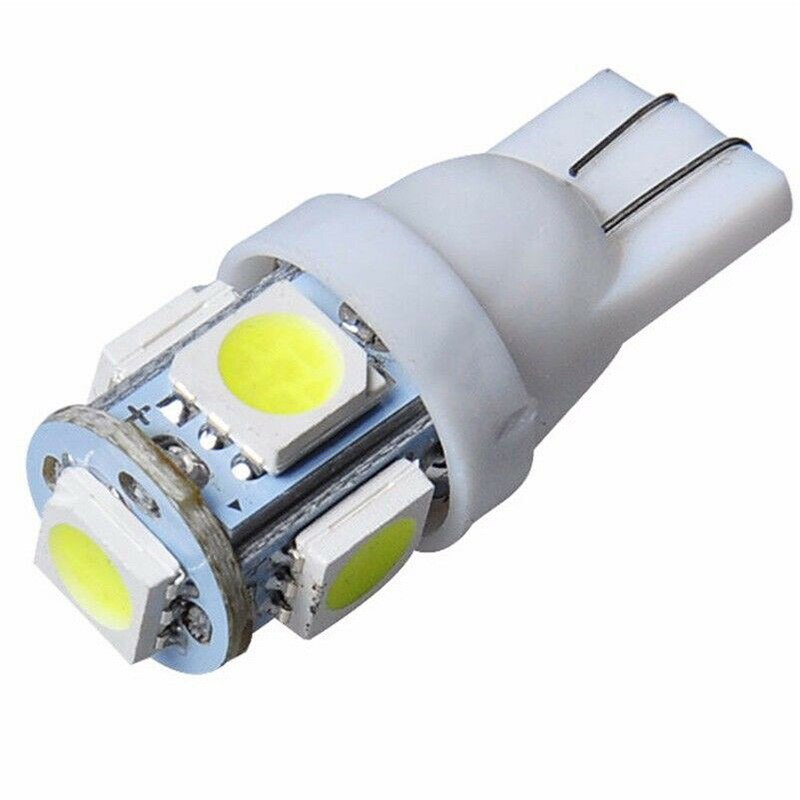 20pcs T10 5050 5-SMD Wit Super LED Lampen 6000K 5W Voor Kentekenverlichting