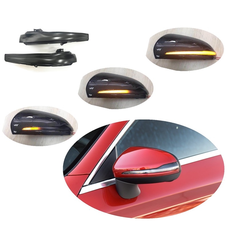 Dynamic LED Blinker Sequential Turn Light Indicator for Mercedes Benz C W205 C43 C63 E Class W213 E43 E53 E63 S W222 S63 AMG