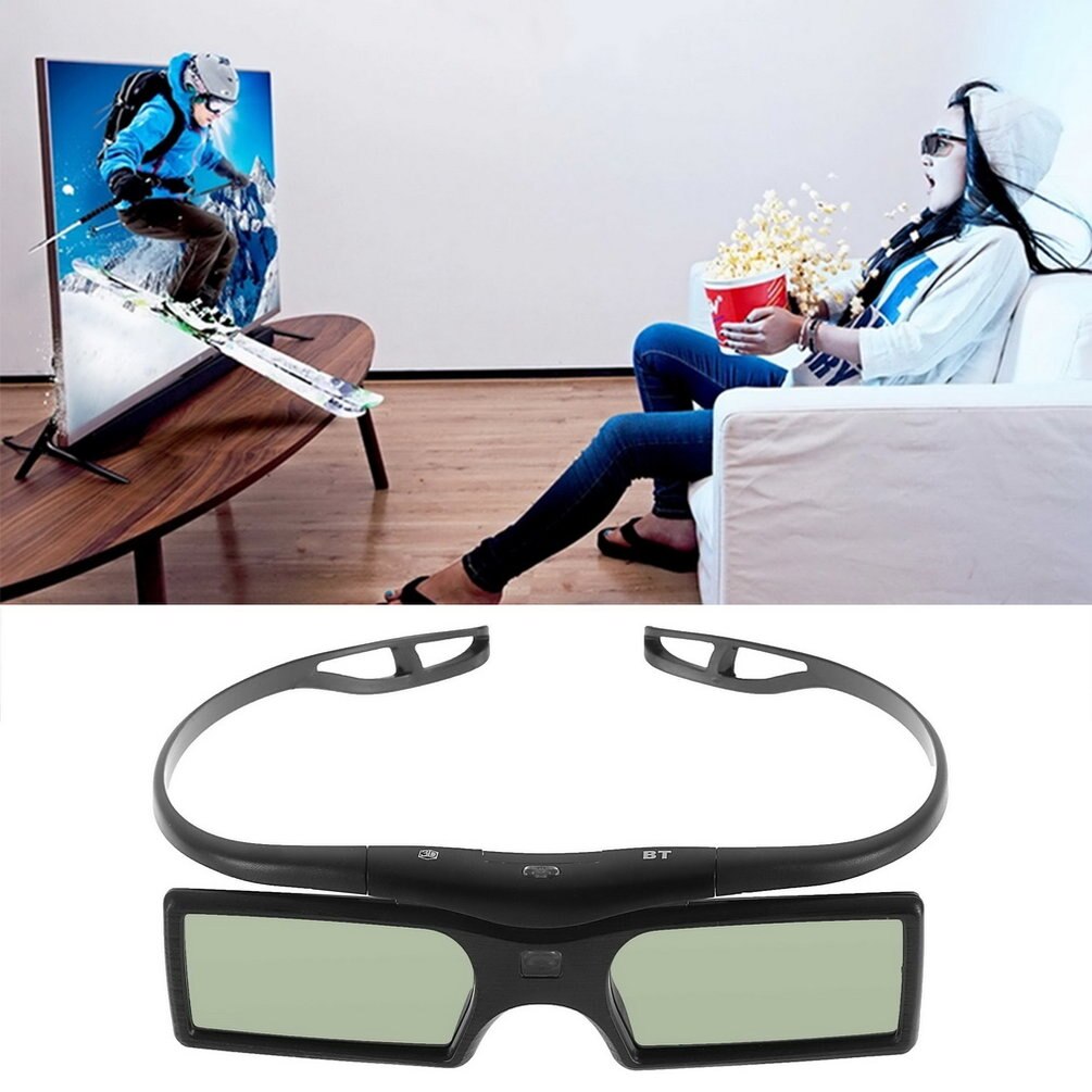 Gafas 3D con Bluetooth, obturador 3D activo para Samsung/Panasonic Sony 3DTV General TV 3D