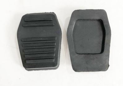 1 Pair Brake Clutch Pedal Pad Rubber Cover For Ford Transit Mk6 Mk7