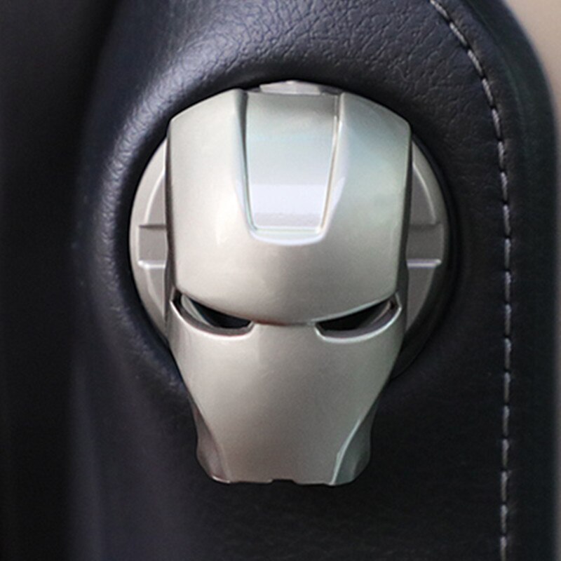 Start Stop Button 3D Stickers Start Stop Cap Auto Engine Ignition Button Stop Ring Circle Car Start Button Cover