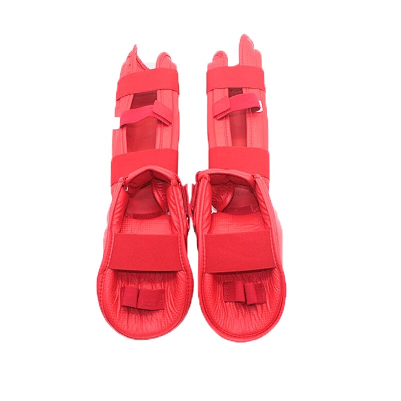 1 setLeg Hand Foot Protector Taekwondo Sparring Gear Set Shin Guard Women Bands Palm Boxing Gloves Karate guard MMA Men Child Ki