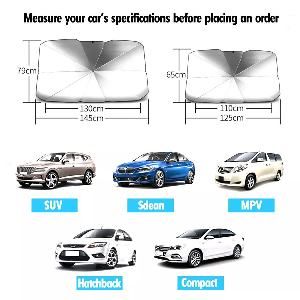 Auto Voorruit Beschermende Zonnescherm, Auto Voorruit Cover, Interieur Bescherming Accessoires, Voorkomen Zonlicht