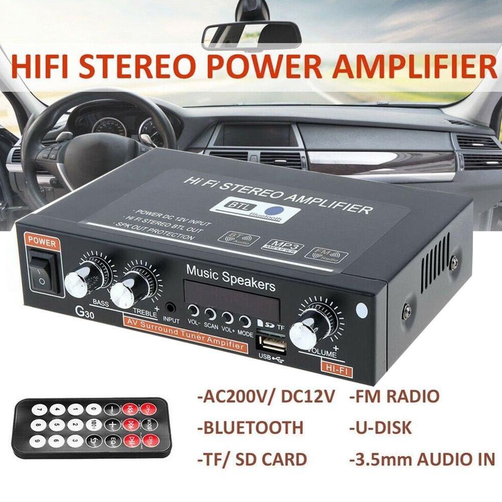 220V 600W Versterkers Hifi Subwoofer Theater Sound Player Systeem Versterkers Fm Remote MP3 Aux Tf Auto Controle audio Z9A1