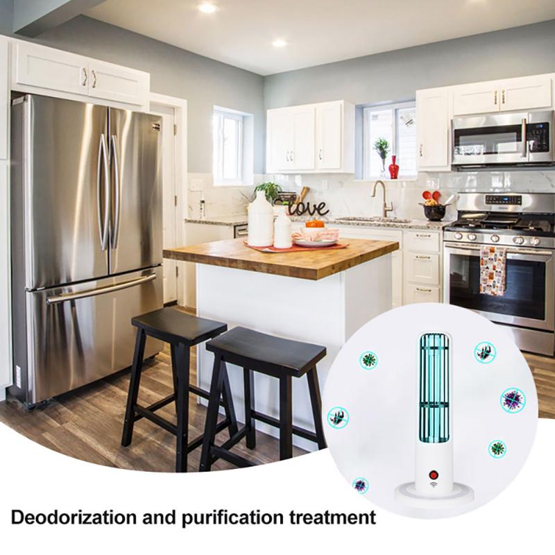 UV 20W Ozone Germicidal Light Ultraviolet Sterilization Lamp Disinfection Home Mite Remote Lamps Ultraviolet Lamps