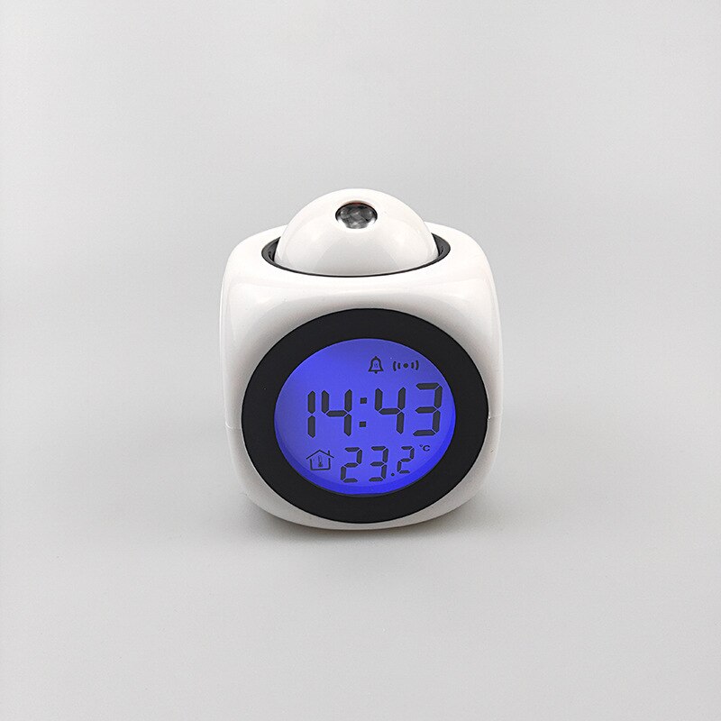 Multifunctionele Projectie Wekker, Led Projectie