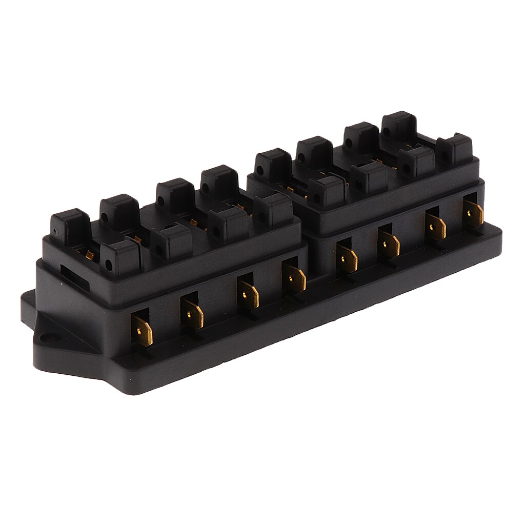 FUSE HOLDER BOX 8 WAY CAR VEHICLE CIRCUIT AUTOMOTIVE BLADE FUSE BOX BLOCK