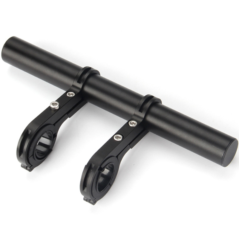 Elektrische Rolle Lenker Verlängerung Verlängerung Horn Licht Halterung Lenker Steigleitung Adapter Fahrrad Lampe taschenlampe Zubehör: Licht Grau