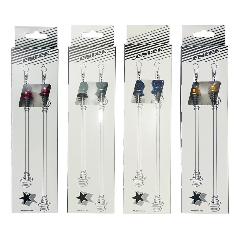 Road Bike Wheel Set Quick Release Universal Lever Mountain Bike Equipment Hub Quick Release Rod Accessories Bike Quick Release